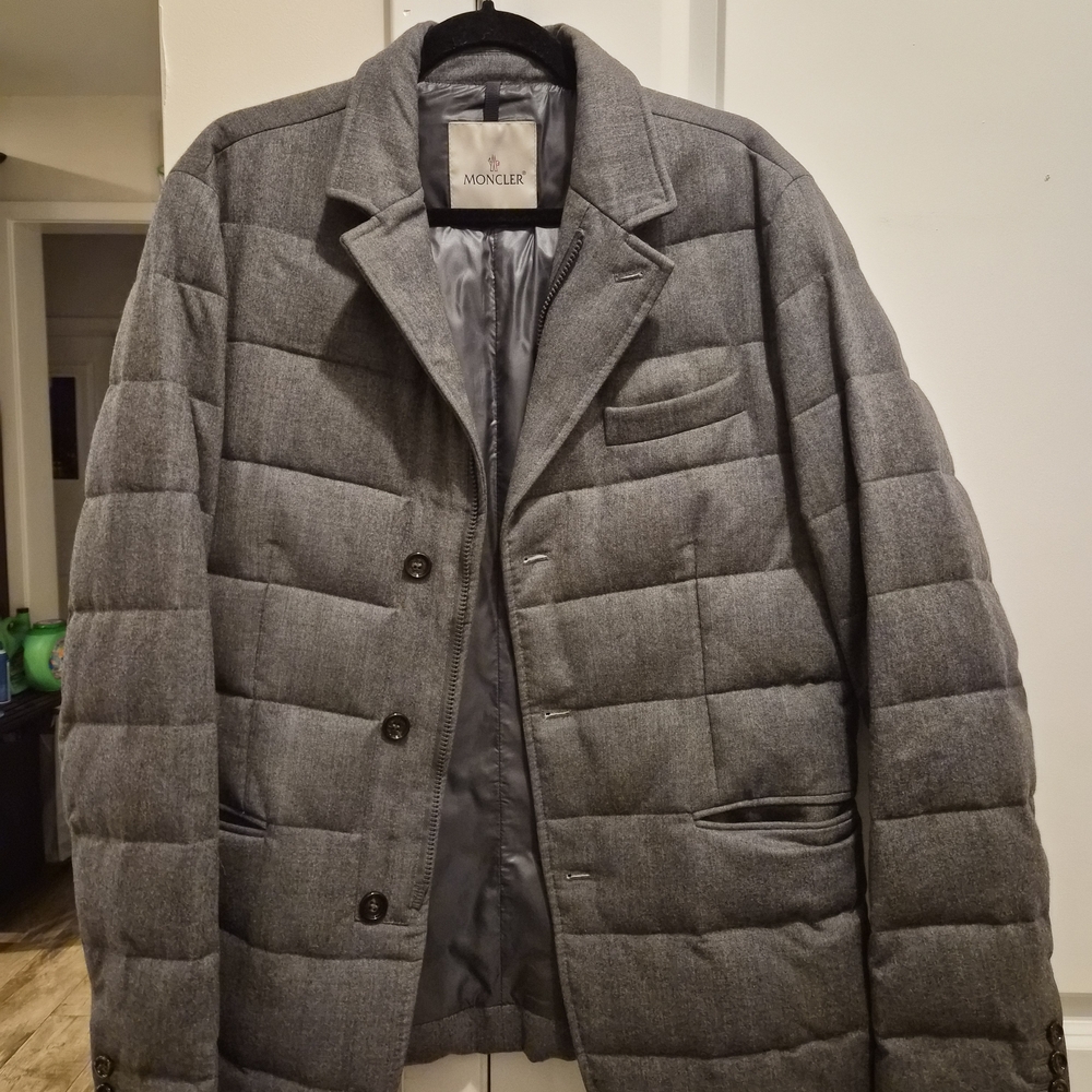 Moncler Gray Men's Puffer Jacket
